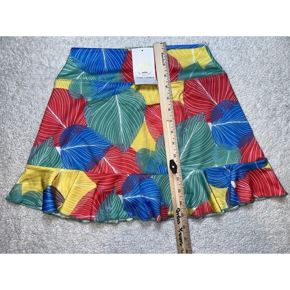 Tina + Jenna Skort Womens Size S Tropical Tennis Golf Pickleball - Picture 9 of 9